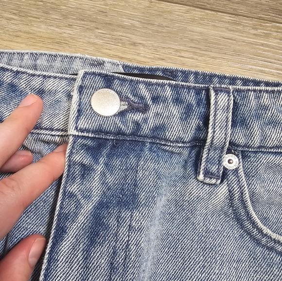 Womens Volcom Denim Mini Skirt sz 10 - Picture 5 of 7